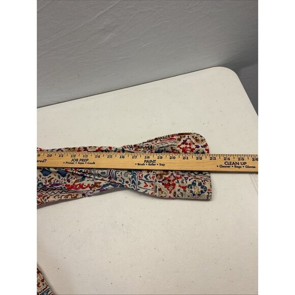 Lauren Ralph Lauren lightweight Western aztec Button Down roll‎ tab size 1X - Picture 9 of 16